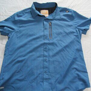 Mens Vtg Wanabee Sun Filter Outdoors Hiking Shirt Sz XXL